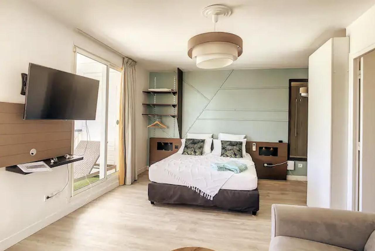 Archipel-Cocon D'Une Architecte-Grand Studio Avec Balcon-Acces Direct Piscine Et Plage Saint-Francois (Grande-Terre)