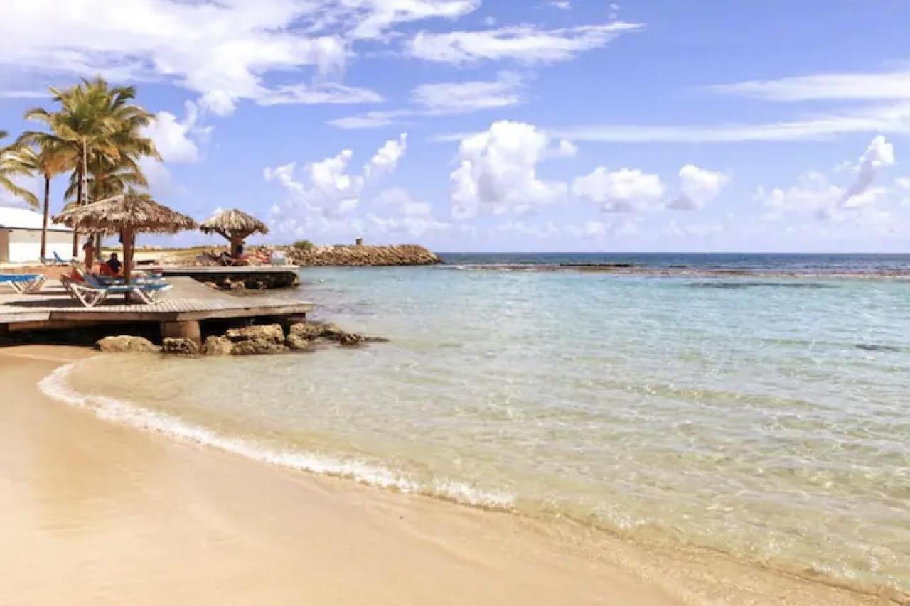 Archipel-Cocon D'Une Architecte-Grand Studio Avec Balcon-Acces Direct Piscine Et Plage Saint-Francois (Grande-Terre)