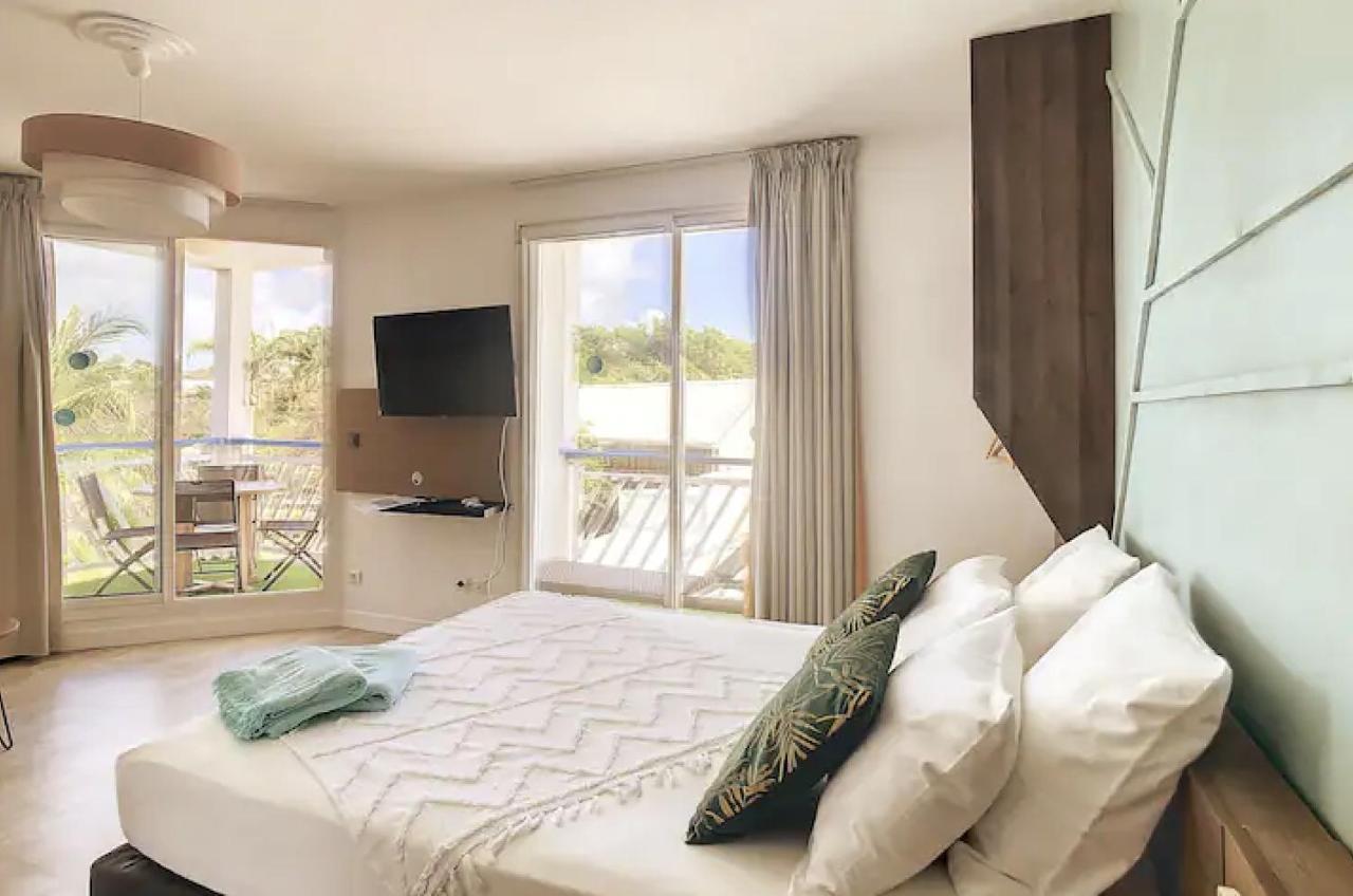 Archipel-Cocon D'Une Architecte-Grand Studio Avec Balcon-Acces Direct Piscine Et Plage *