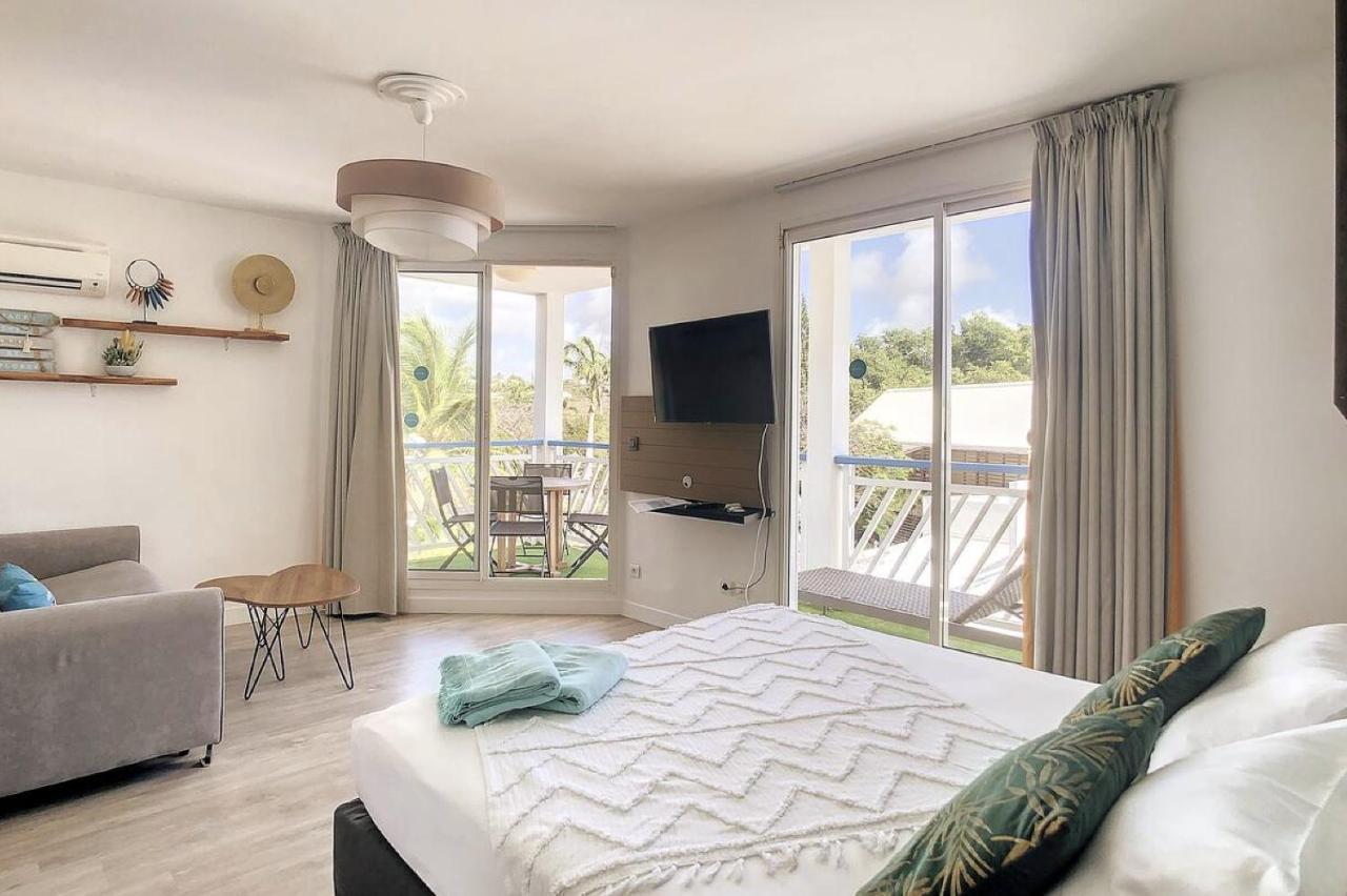 Archipel-Cocon D'Une Architecte-Grand Studio Avec Balcon-Acces Direct Piscine Et Plage