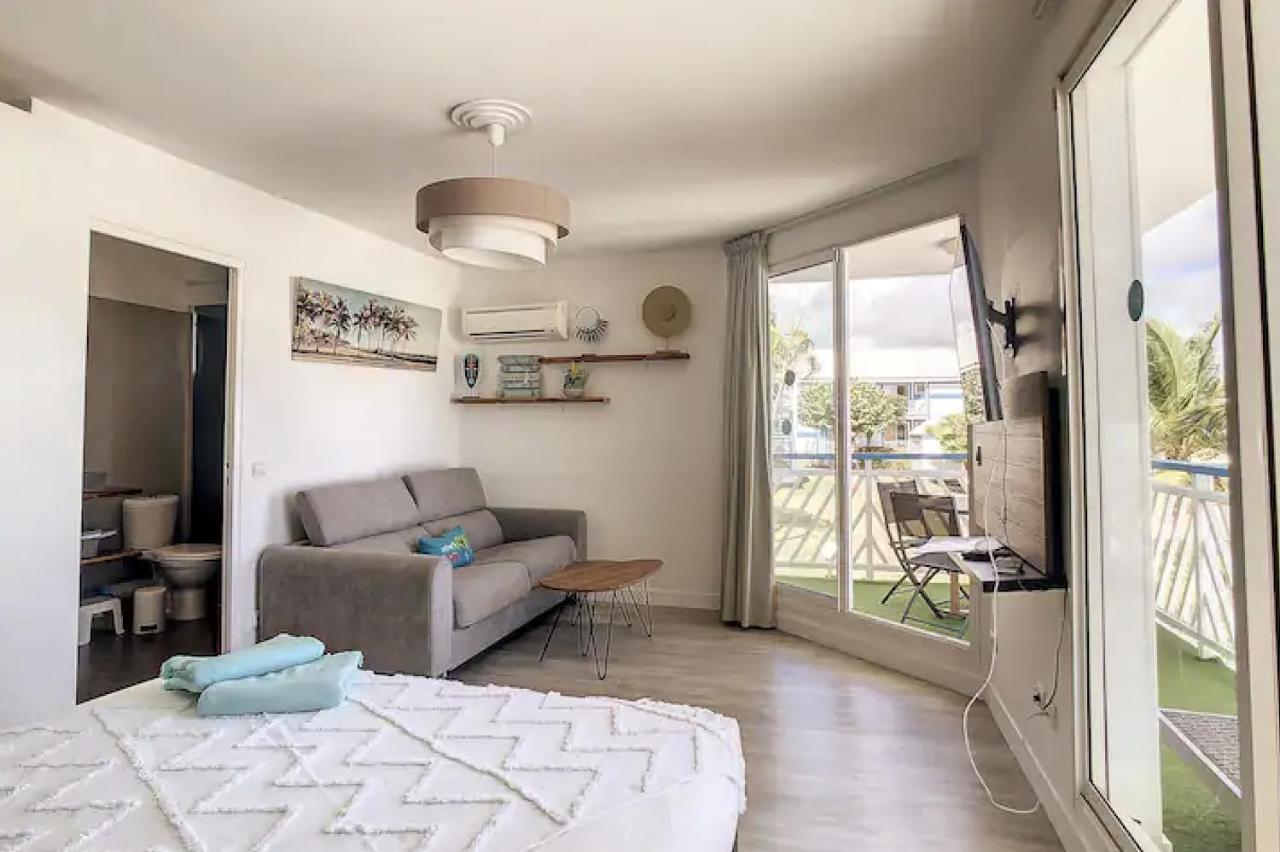 Archipel-Cocon D'Une Architecte-Grand Studio Avec Balcon-Acces Direct Piscine Et Plage Appartement Saint-Francois (Grande-Terre)