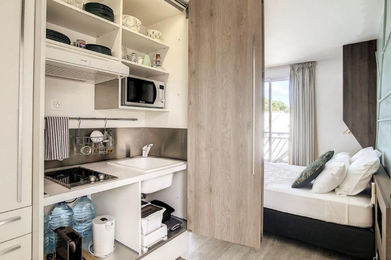 Appartement Archipel-Cocon D'Une Architecte-Grand Studio Avec Balcon-Acces Direct Piscine Et Plage *
